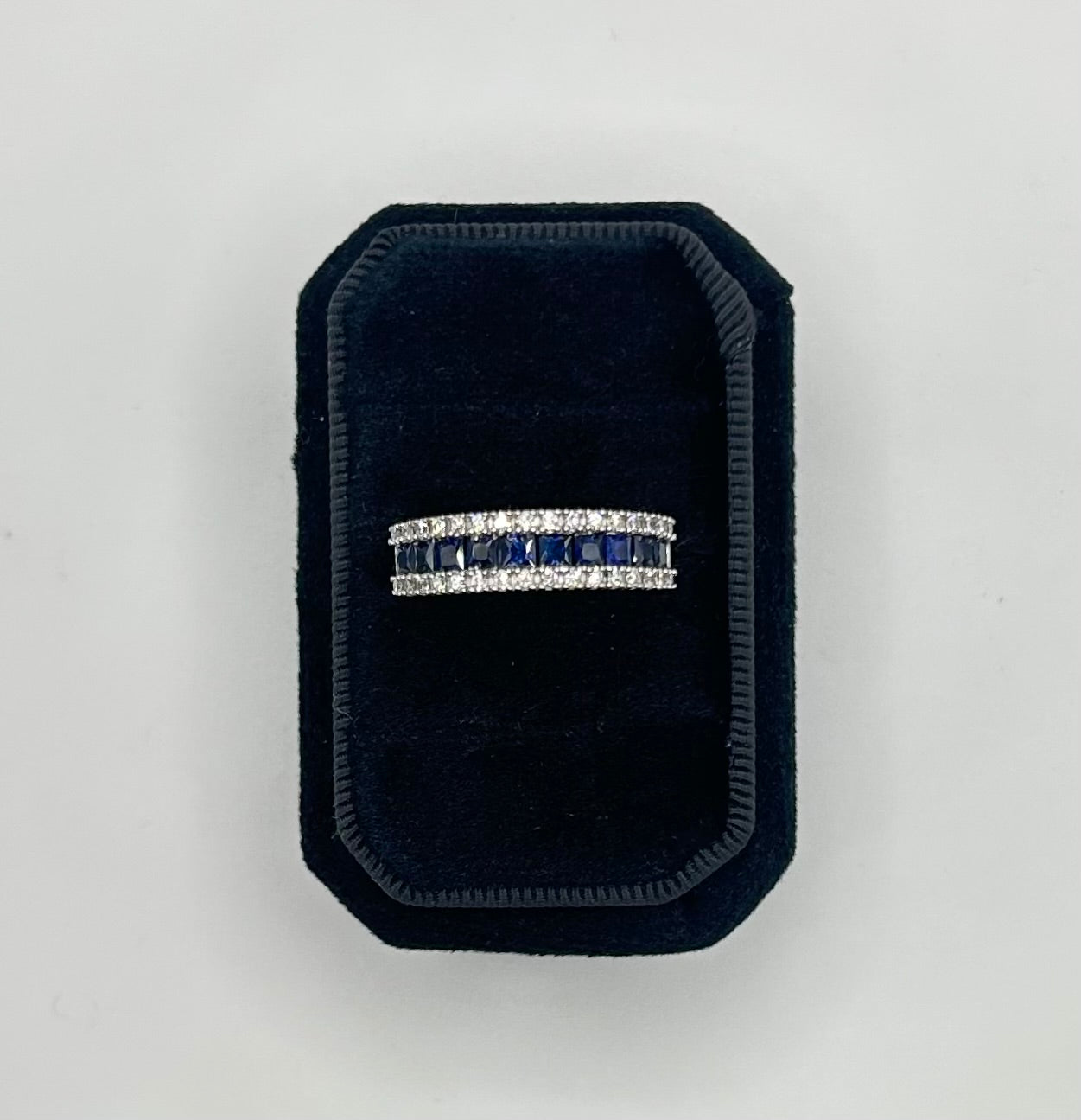 Sapphire & Diamond Band!