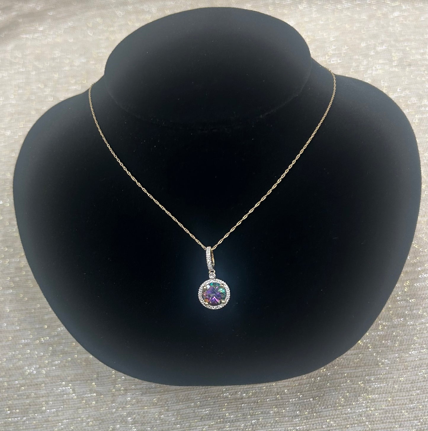 Mystic Topaz Pendant