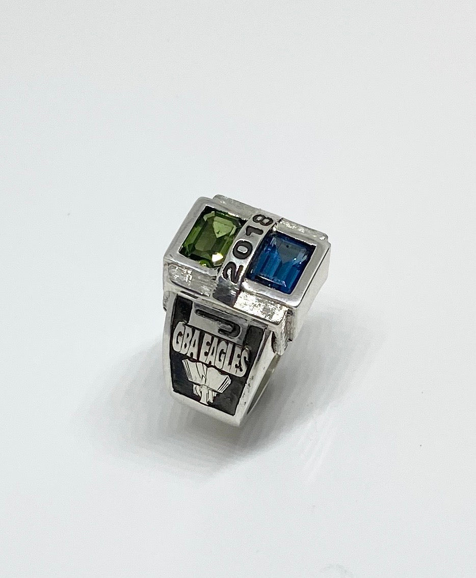 Sterling Silver Class Ring