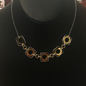 Sterling Silver Gold Plated Necklace