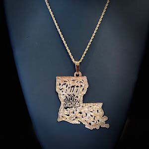 10KT Yellow Gold Custom LA boot