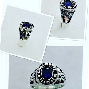 Custom Sterling Silver Class Ring