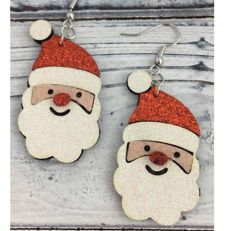 Santa Earrings