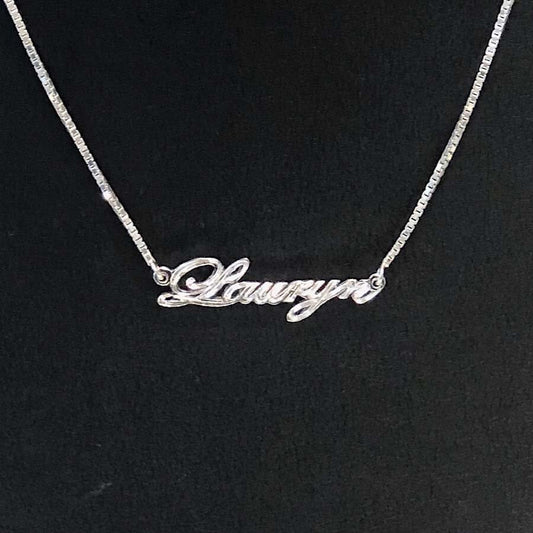 Script Bevel Cut Monogram Call to Order 504-366-3811