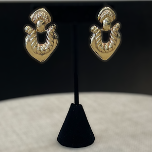 14kt Yellow Gold 7g Vintage Earrings