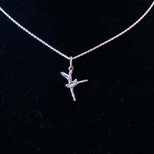 Sterling Silver Ballerina Necklace
