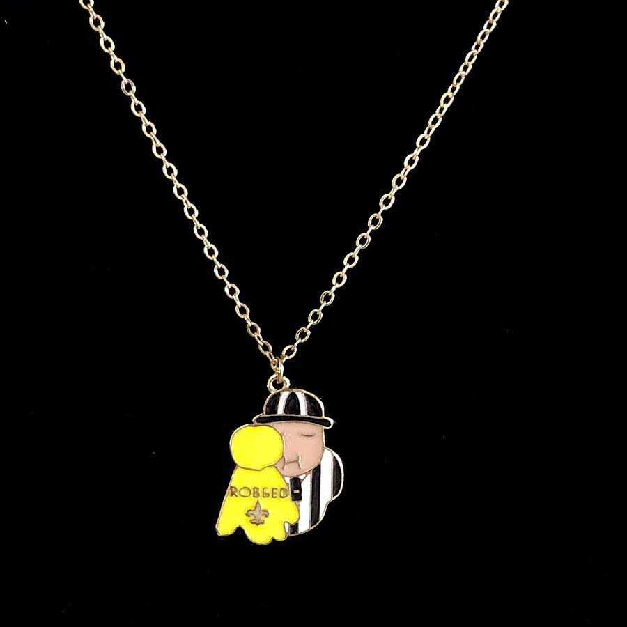 Robbed By The Ref Pendant