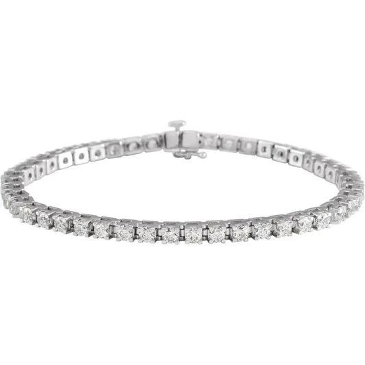 10CTW Lab Grown Diamond Bracelet