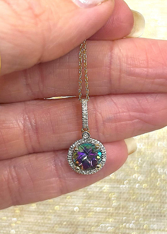 Mystic Topaz Pendant