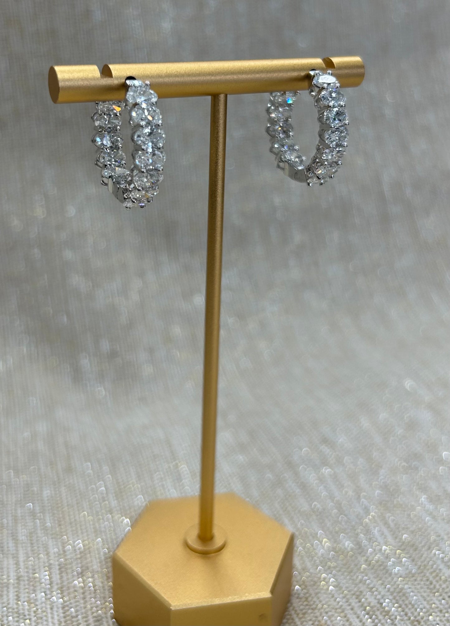 The Most Beautiful Oval Lab Diamond Earrings