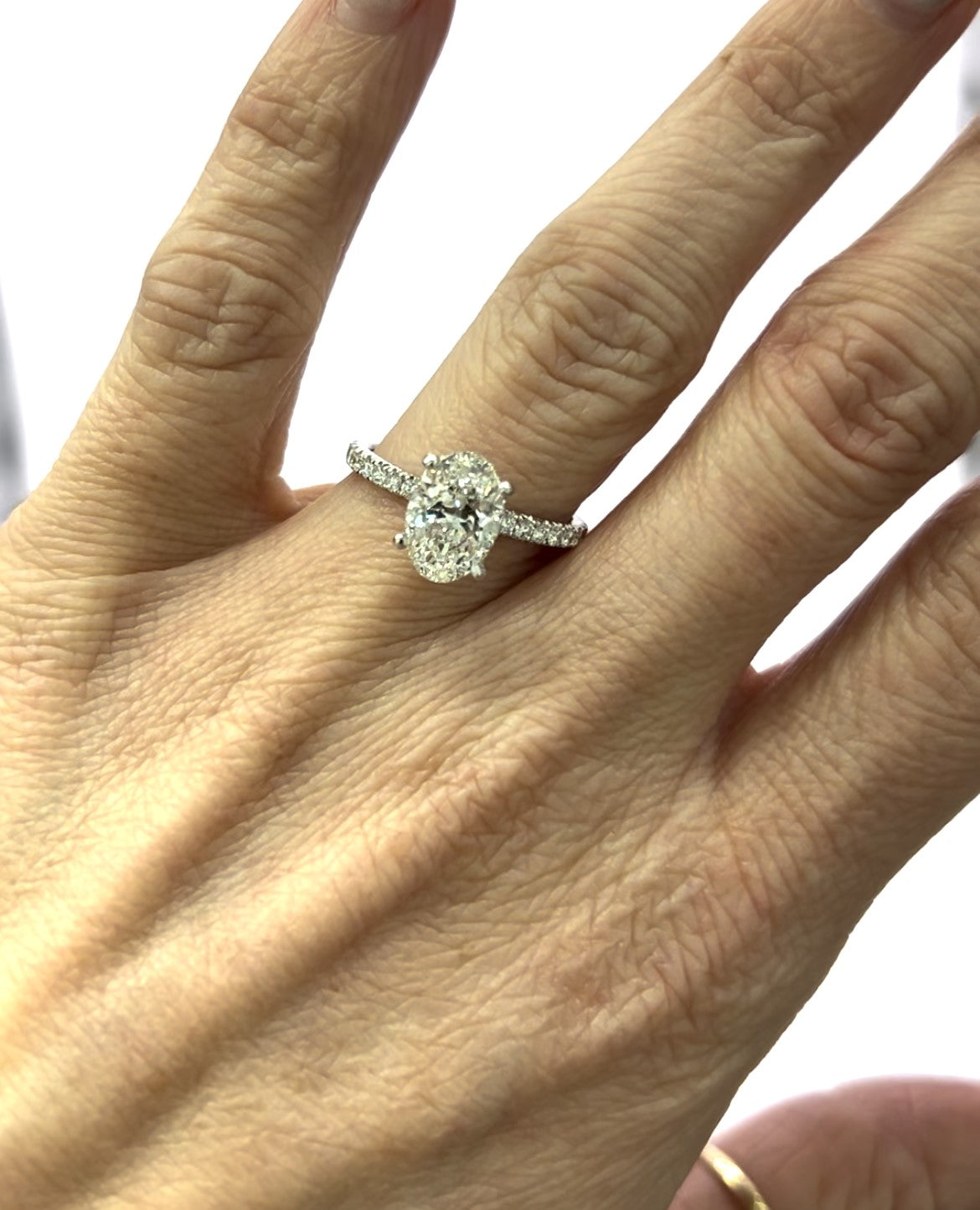 14kt White Gold Engagement