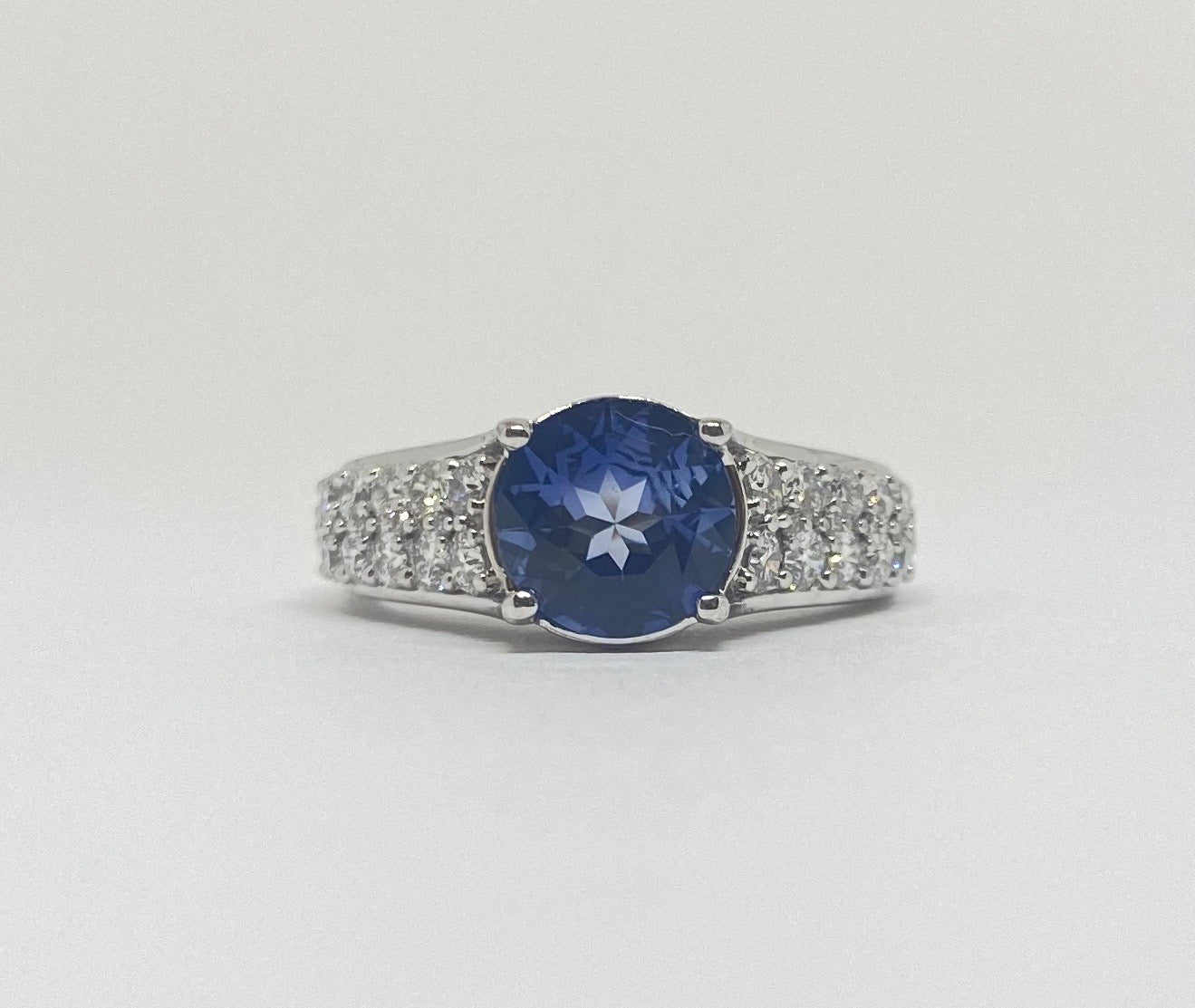 Round Blue Sapphire