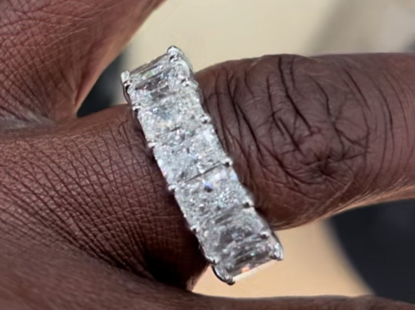 13CTW Lab Grown Diamond Band