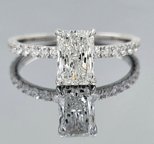 Lab 2ct Radiant Cut Diamond