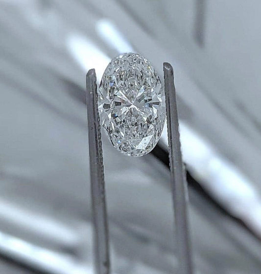 2ctw Oval Lab Diamond