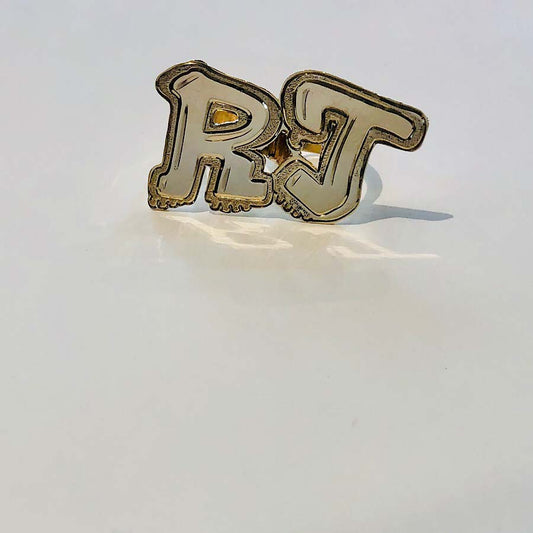 Yellow Gold Two Finger Ring