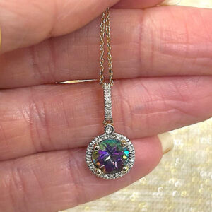 Mystic Topaz Pendant