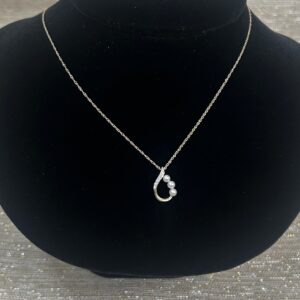 Pearl & Diamond Necklace