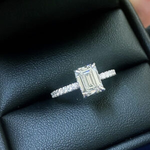 Natural Emerald Cut Diamond