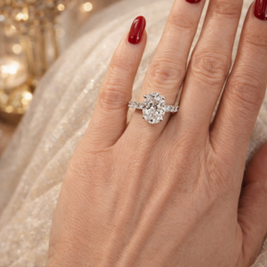 4CT Oval Shape Lab Grown Diamond