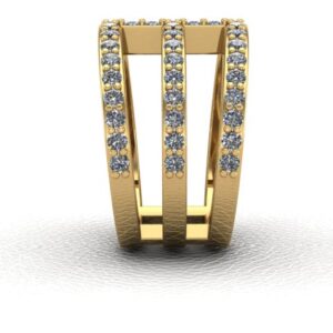 Gold 3-band Ring