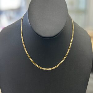 10K 3.5mm Solid Miami Cuban Chain