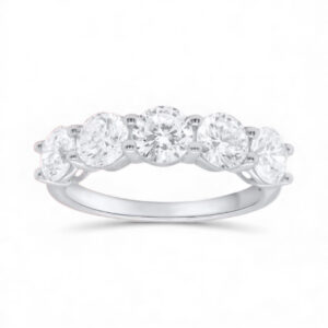 2.50CTW 5 LG Diamond Ring
