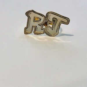 Yellow Gold Two Finger Ring