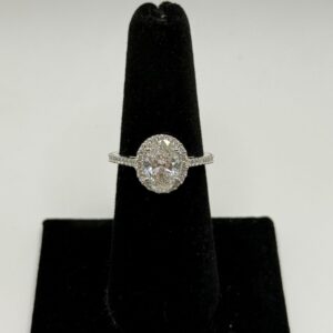 White Gold 1.66ct Round Diamond Ring