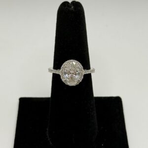 White Gold 1.66ct Round Diamond Ring